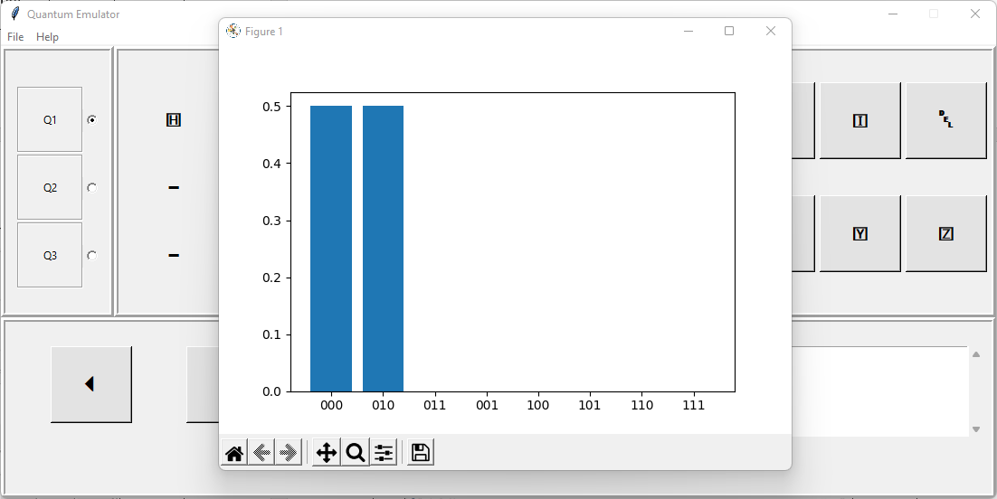 example of program output