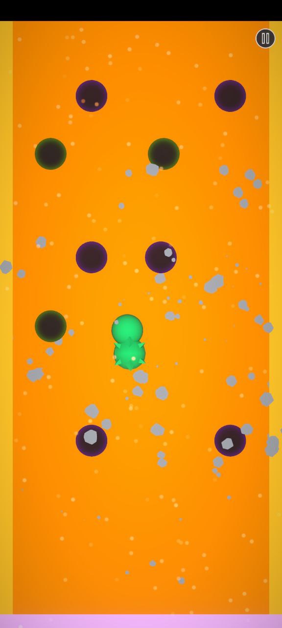 Plain UI of emulator