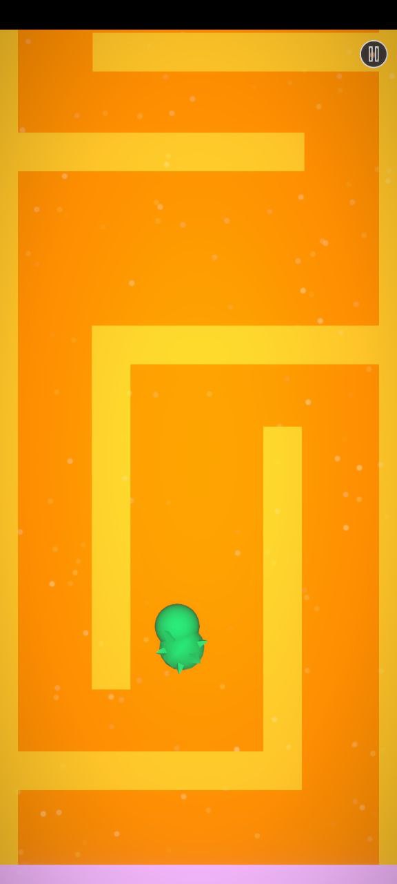 Plain UI of emulator
